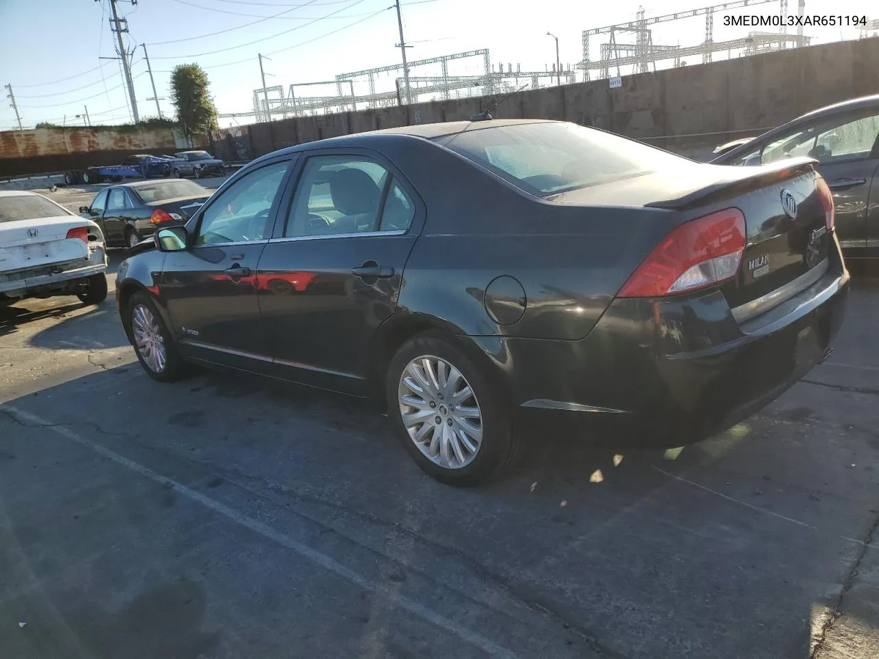 2010 Mercury Milan Hybrid VIN: 3MEDM0L3XAR651194 Lot: 72553074