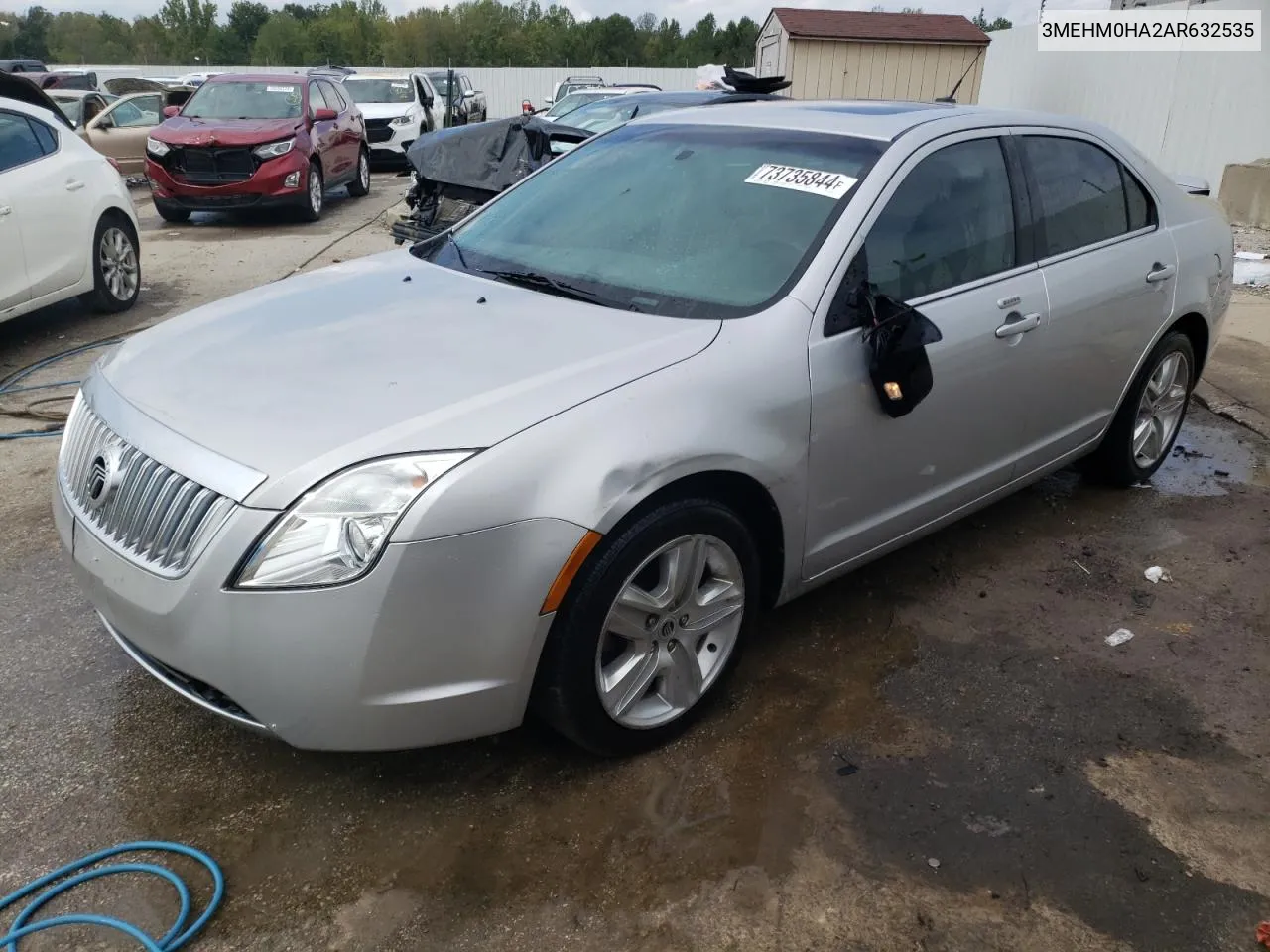 2010 Mercury Milan VIN: 3MEHM0HA2AR632535 Lot: 73735844