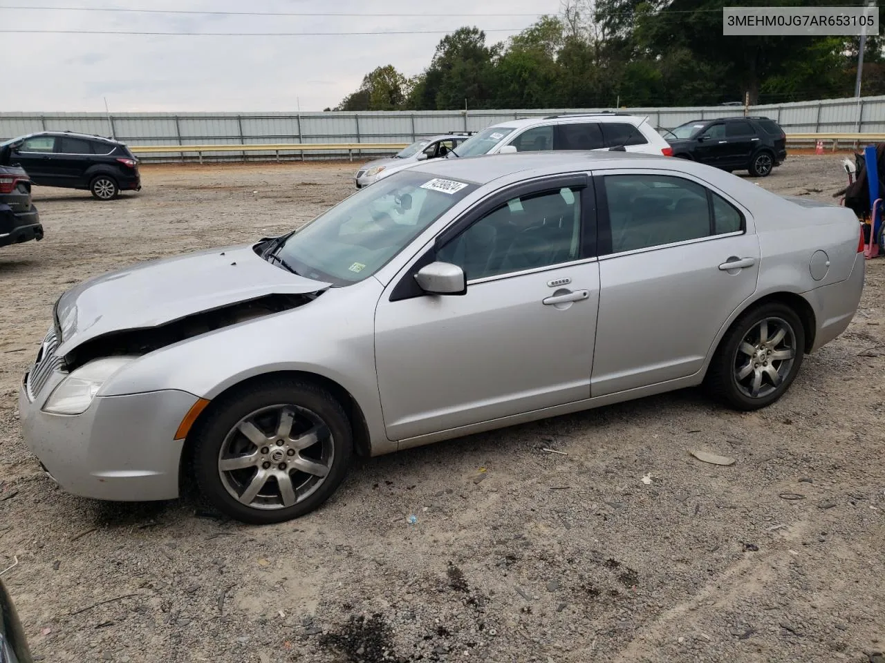 2010 Mercury Milan Premier VIN: 3MEHM0JG7AR653105 Lot: 74299624