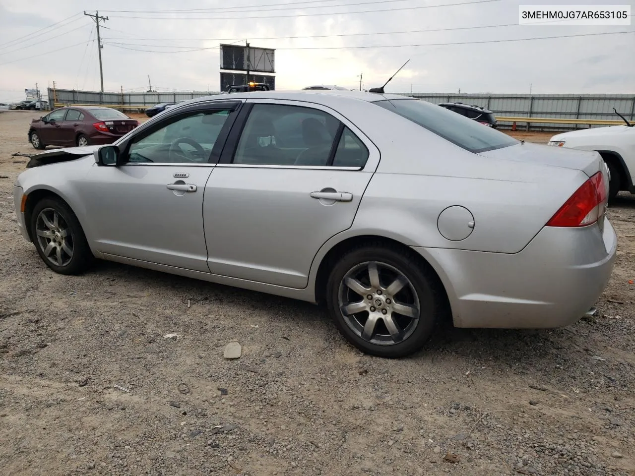 2010 Mercury Milan Premier VIN: 3MEHM0JG7AR653105 Lot: 74299624