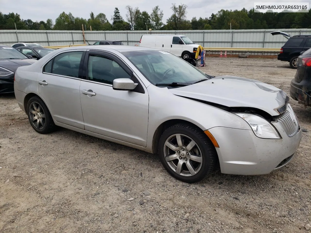 2010 Mercury Milan Premier VIN: 3MEHM0JG7AR653105 Lot: 74299624