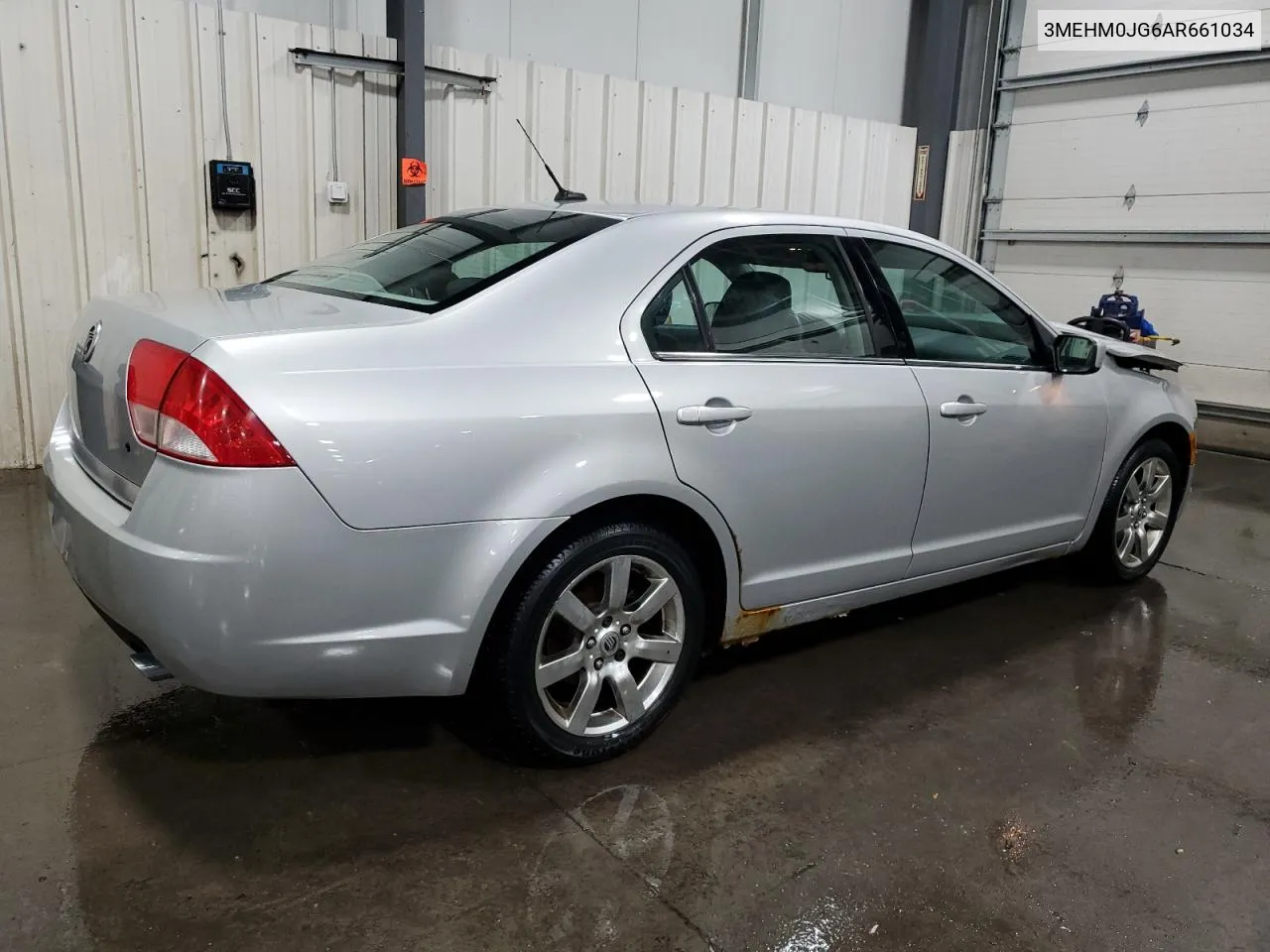 2010 Mercury Milan Premier VIN: 3MEHM0JG6AR661034 Lot: 75852364