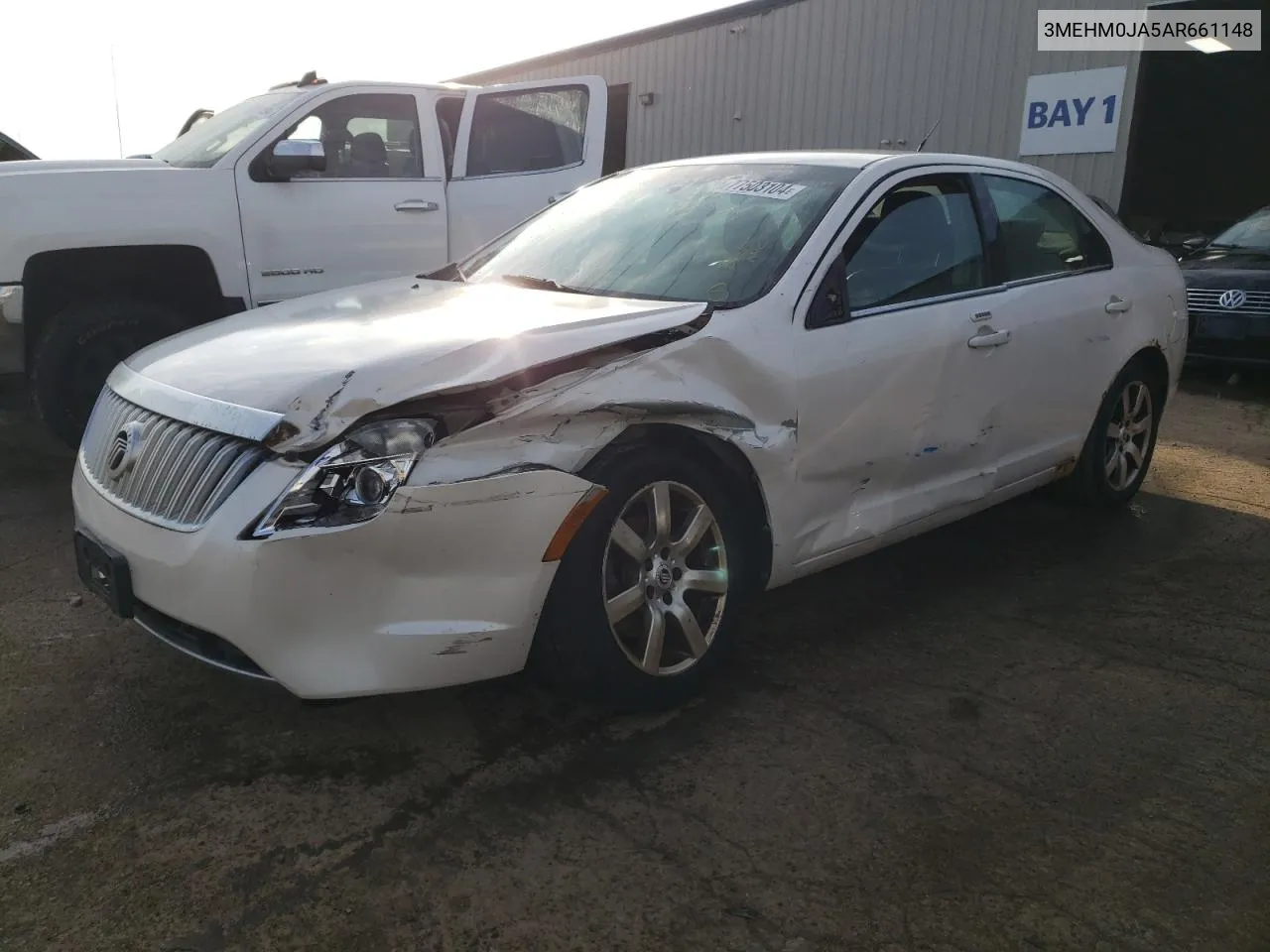 2010 Mercury Milan Premier VIN: 3MEHM0JA5AR661148 Lot: 77503104