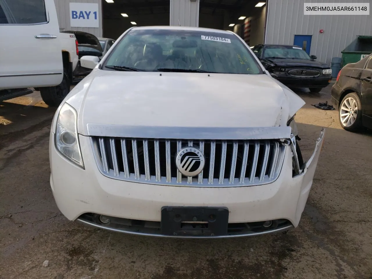 2010 Mercury Milan Premier VIN: 3MEHM0JA5AR661148 Lot: 77503104