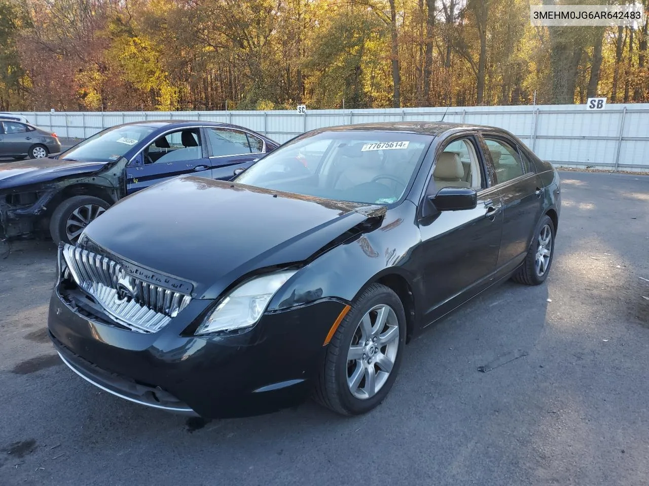 2010 Mercury Milan Premier VIN: 3MEHM0JG6AR642483 Lot: 77675614