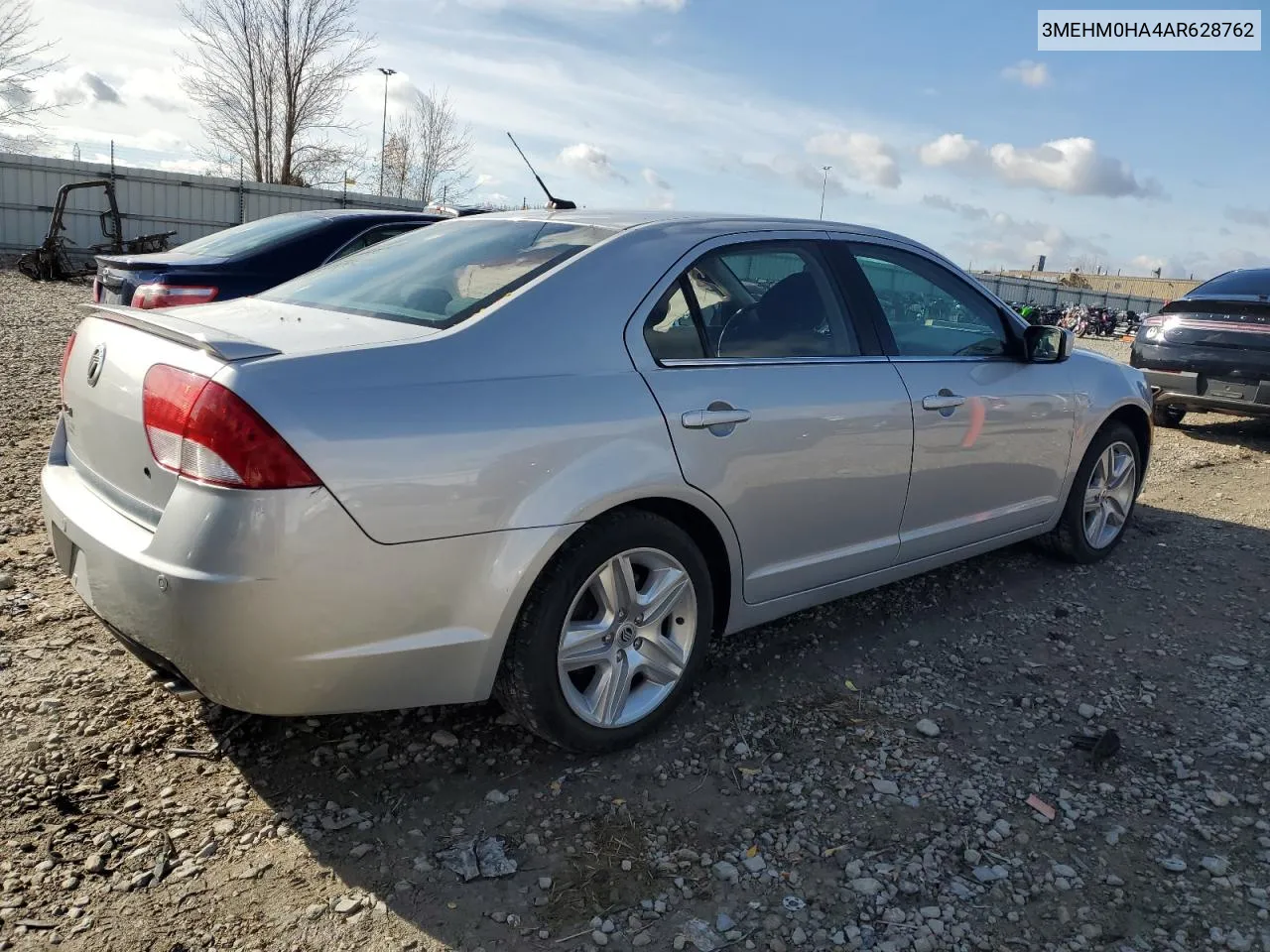 2010 Mercury Milan VIN: 3MEHM0HA4AR628762 Lot: 77853194