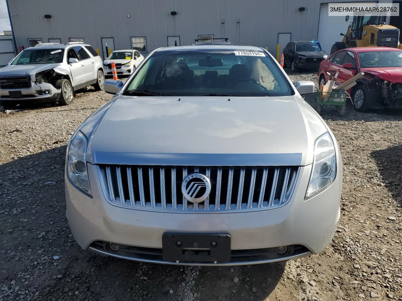 2010 Mercury Milan VIN: 3MEHM0HA4AR628762 Lot: 77853194