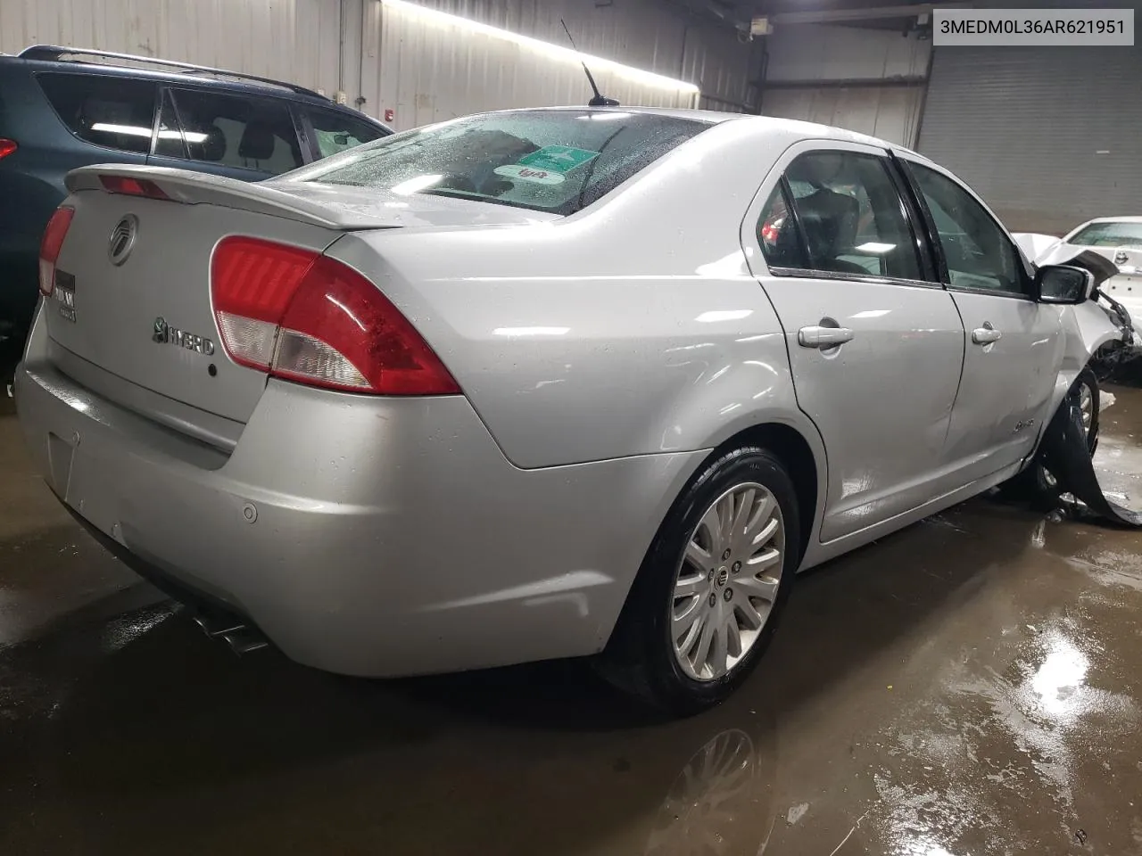 2010 Mercury Milan Hybrid VIN: 3MEDM0L36AR621951 Lot: 78495284