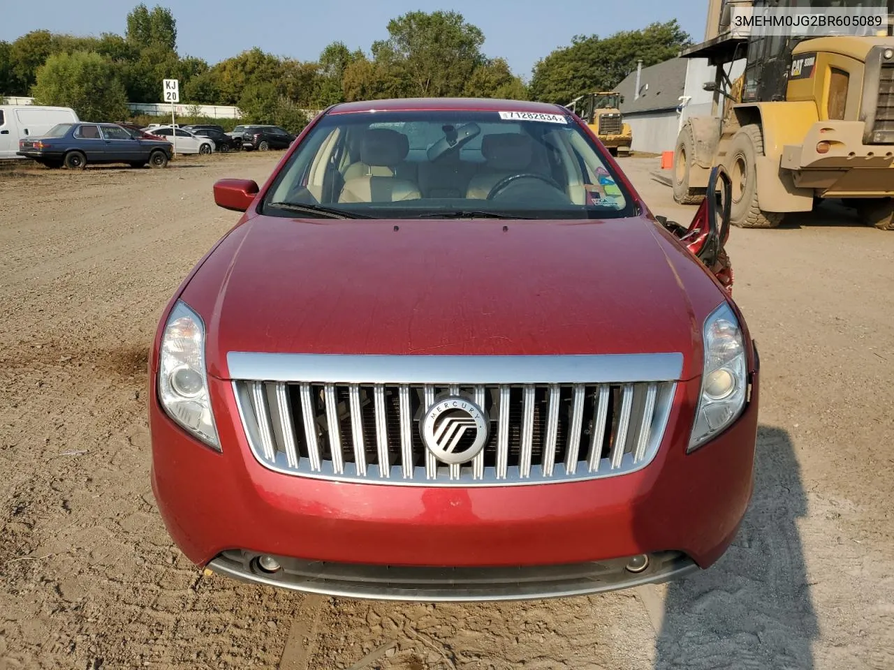 2011 Mercury Milan Premier VIN: 3MEHM0JG2BR605089 Lot: 71282834