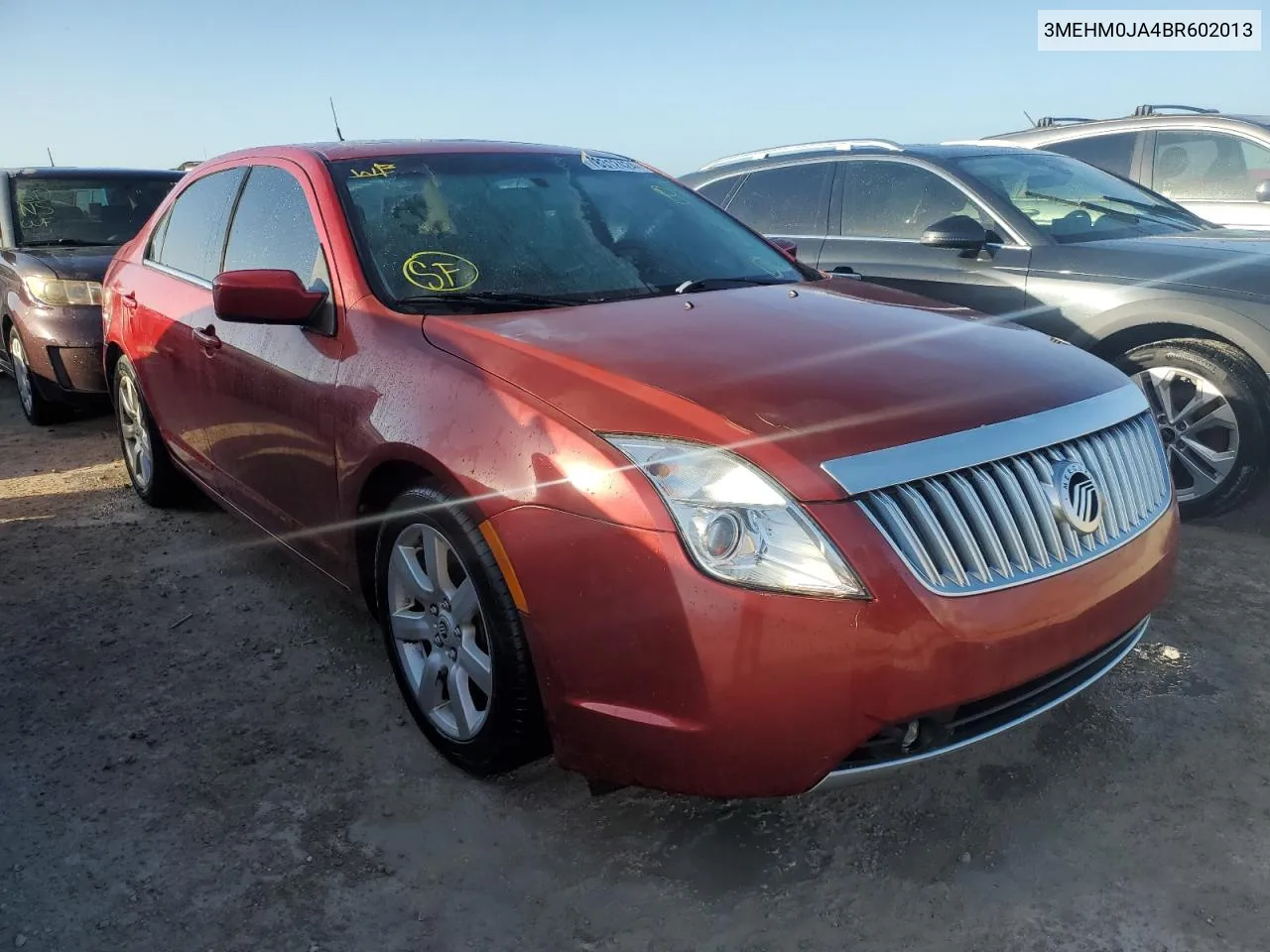 2011 Mercury Milan Premier VIN: 3MEHM0JA4BR602013 Lot: 78312424