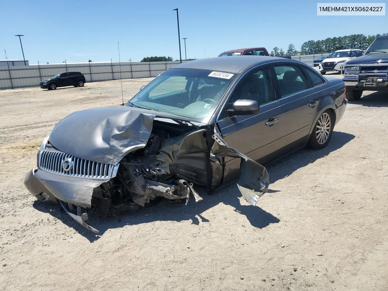 2005 Mercury Montego Premier VIN: 1MEHM421X5G624227 Lot: 56352134