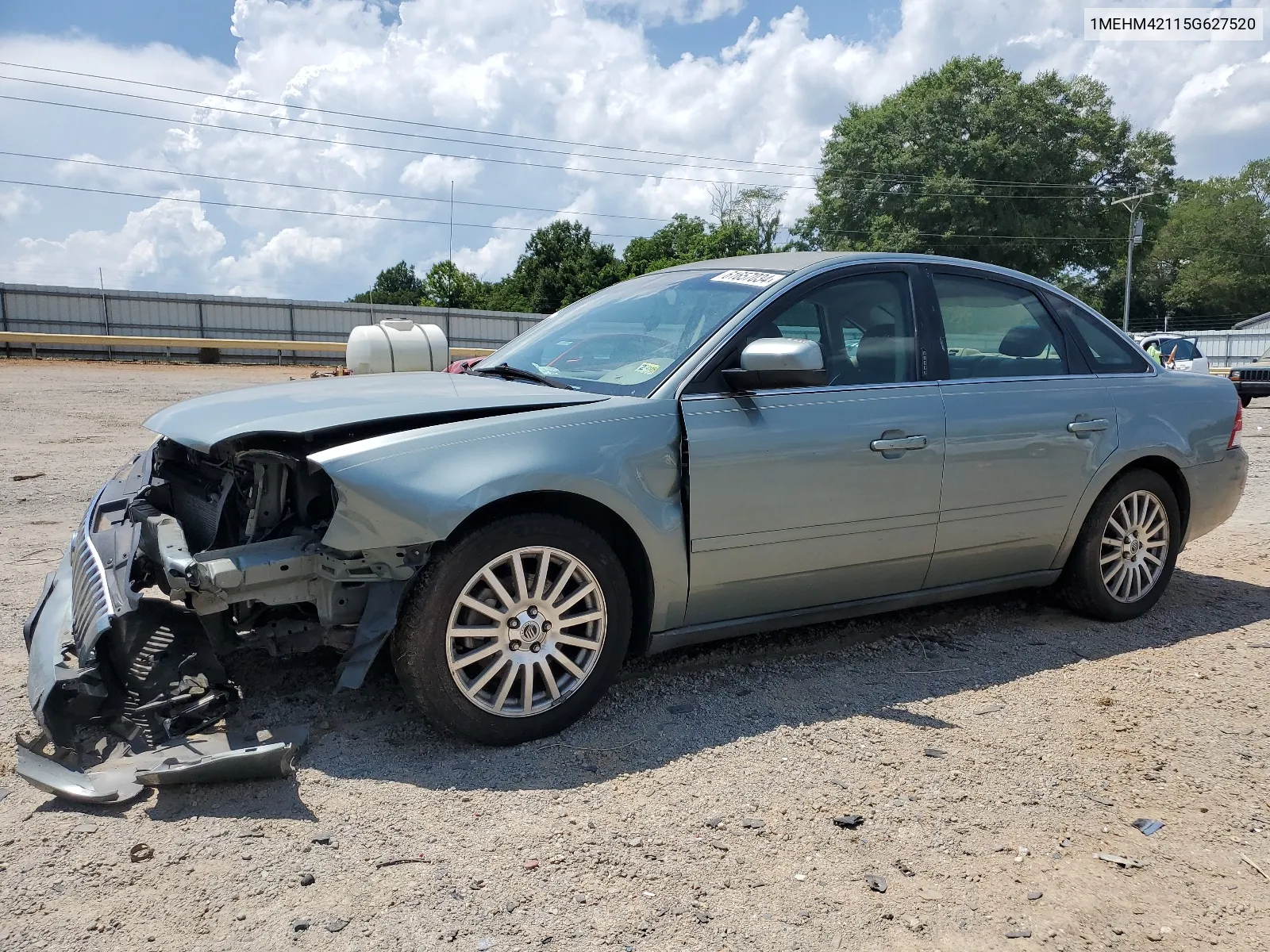 2005 Mercury Montego Premier VIN: 1MEHM42115G627520 Lot: 61657034