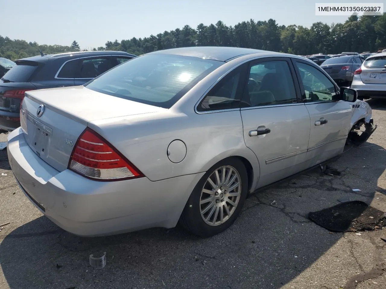 2005 Mercury Montego Premier VIN: 1MEHM43135G623337 Lot: 65134484