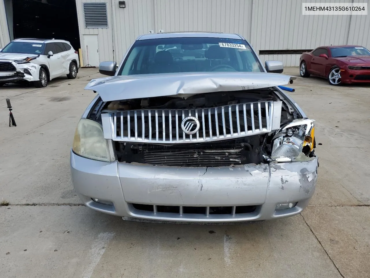 1MEHM43135G610264 2005 Mercury Montego Premier