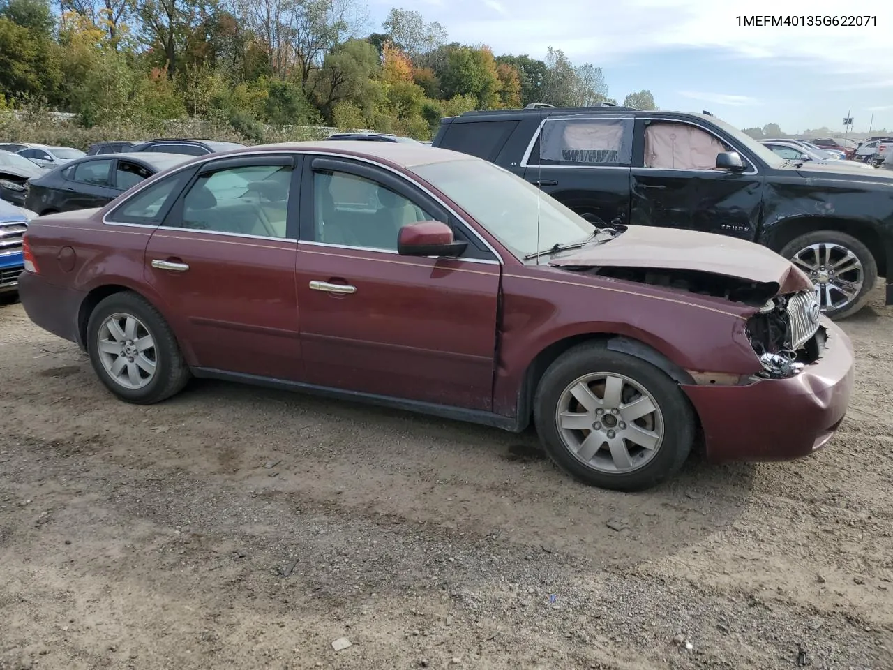 2005 Mercury Montego Luxury VIN: 1MEFM40135G622071 Lot: 73667504