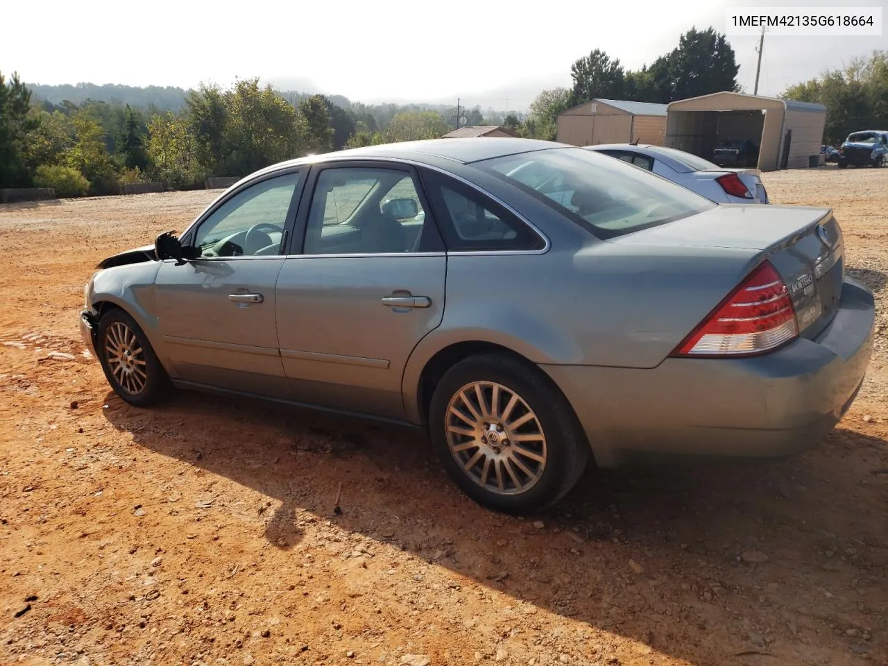 2005 Mercury Montego Premier VIN: 1MEFM42135G618664 Lot: 74363204