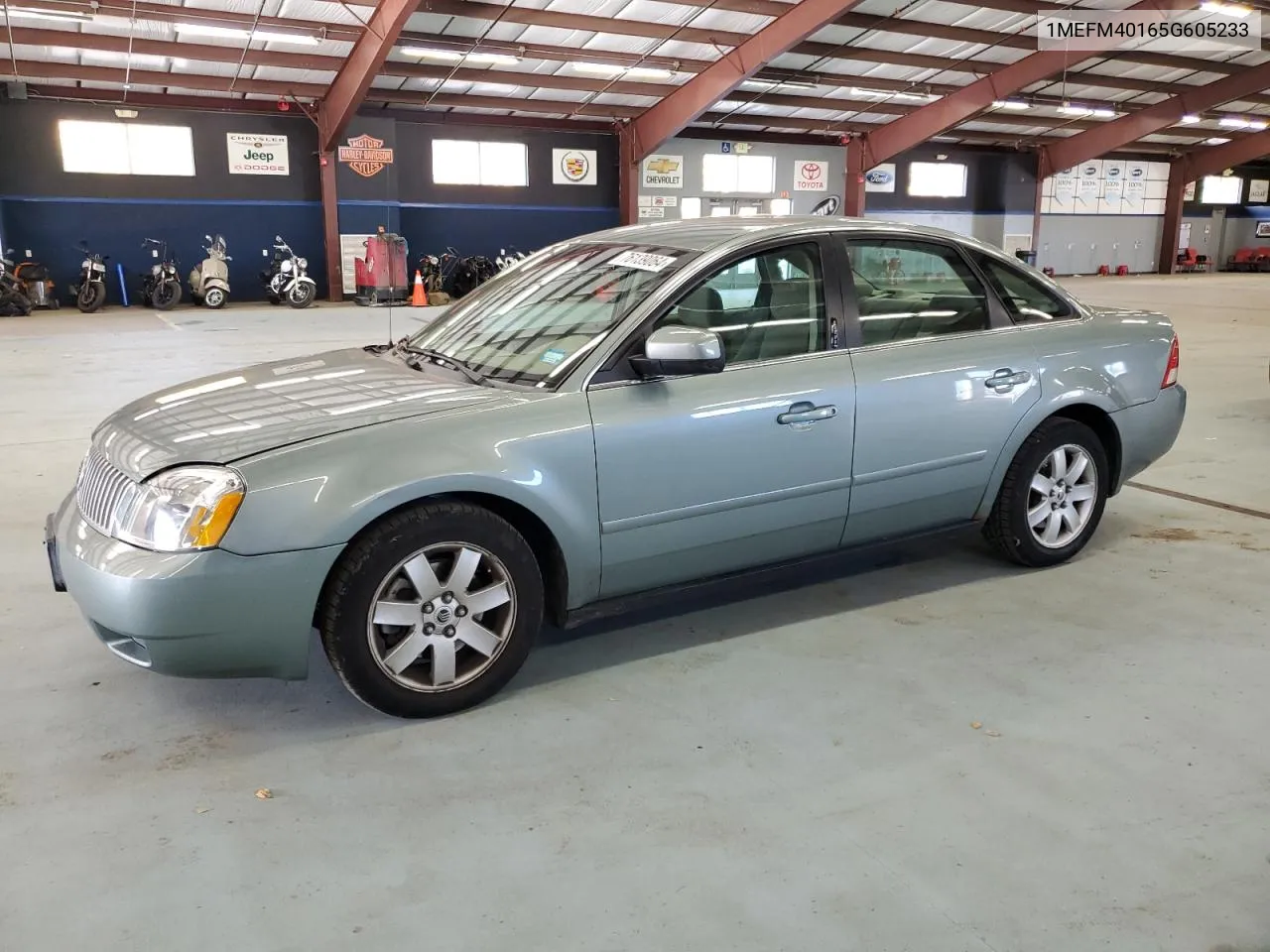 2005 Mercury Montego Luxury VIN: 1MEFM40165G605233 Lot: 76139064