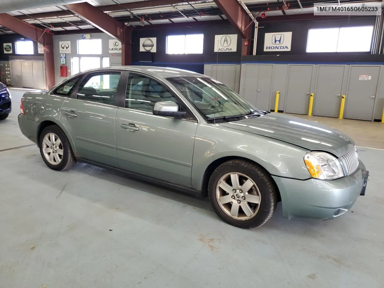 2005 Mercury Montego Luxury VIN: 1MEFM40165G605233 Lot: 76139064