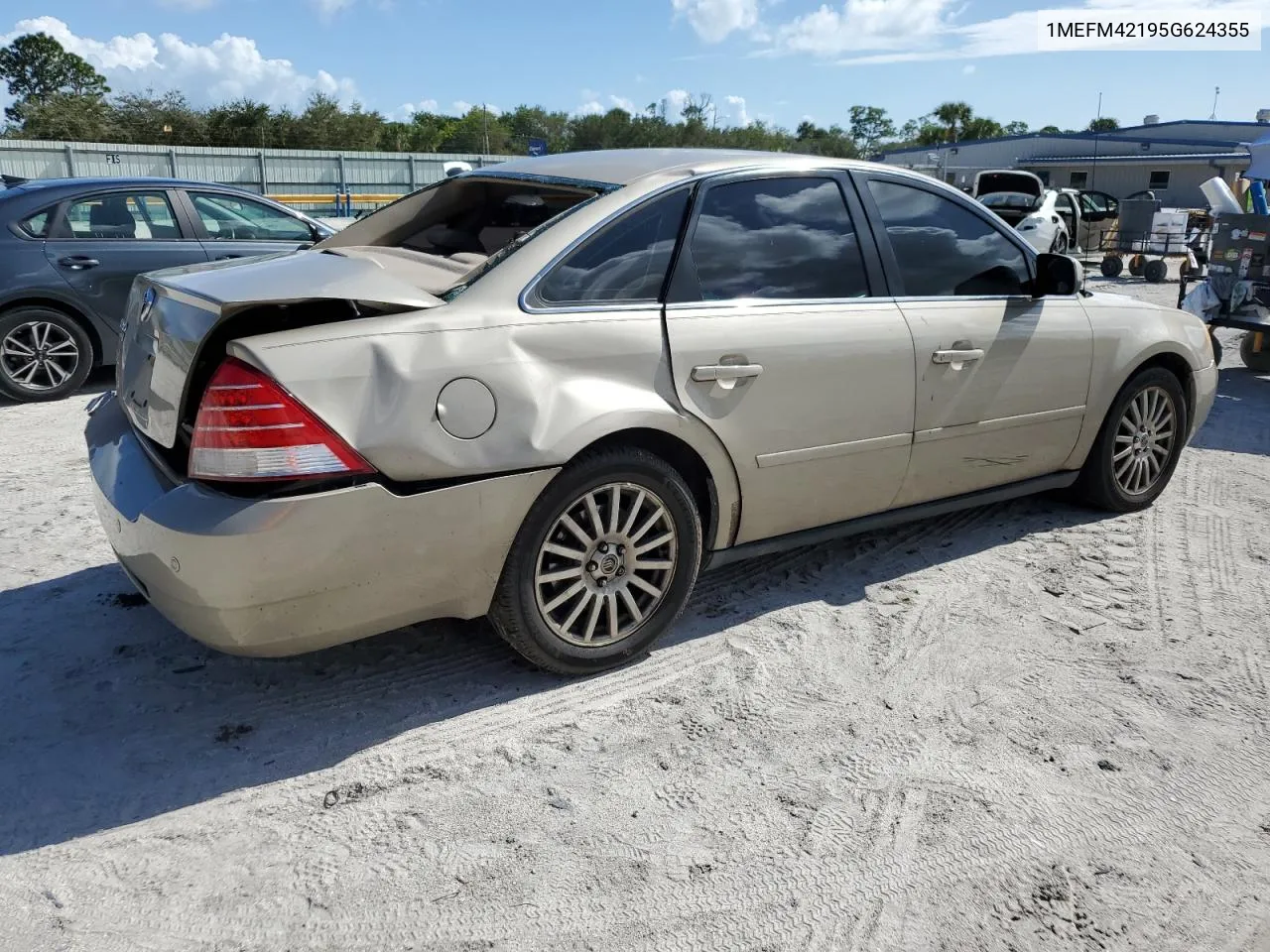 2005 Mercury Montego Premier VIN: 1MEFM42195G624355 Lot: 78542964