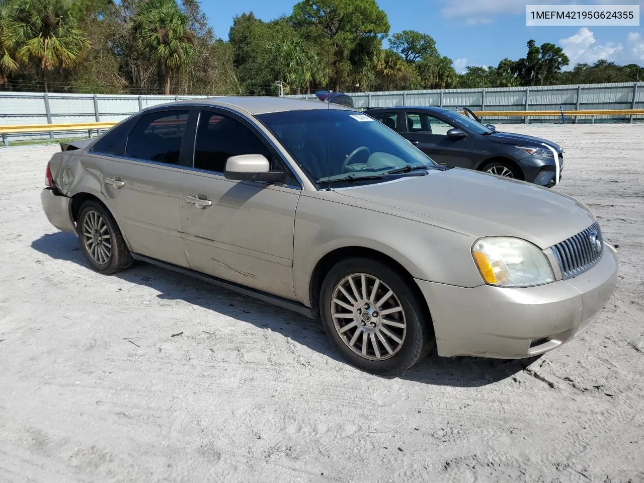 2005 Mercury Montego Premier VIN: 1MEFM42195G624355 Lot: 78542964