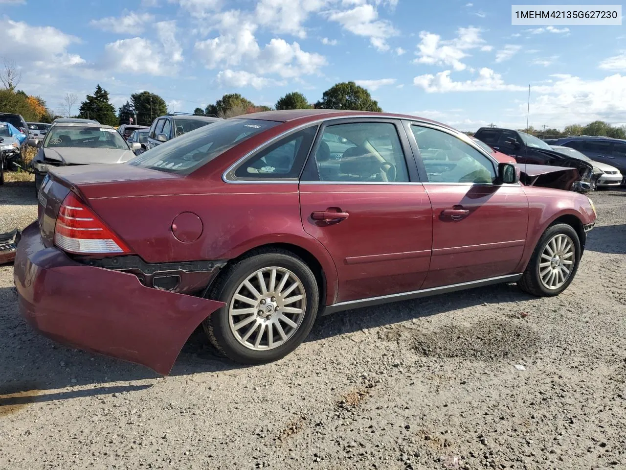 2005 Mercury Montego Premier VIN: 1MEHM42135G627230 Lot: 79093464