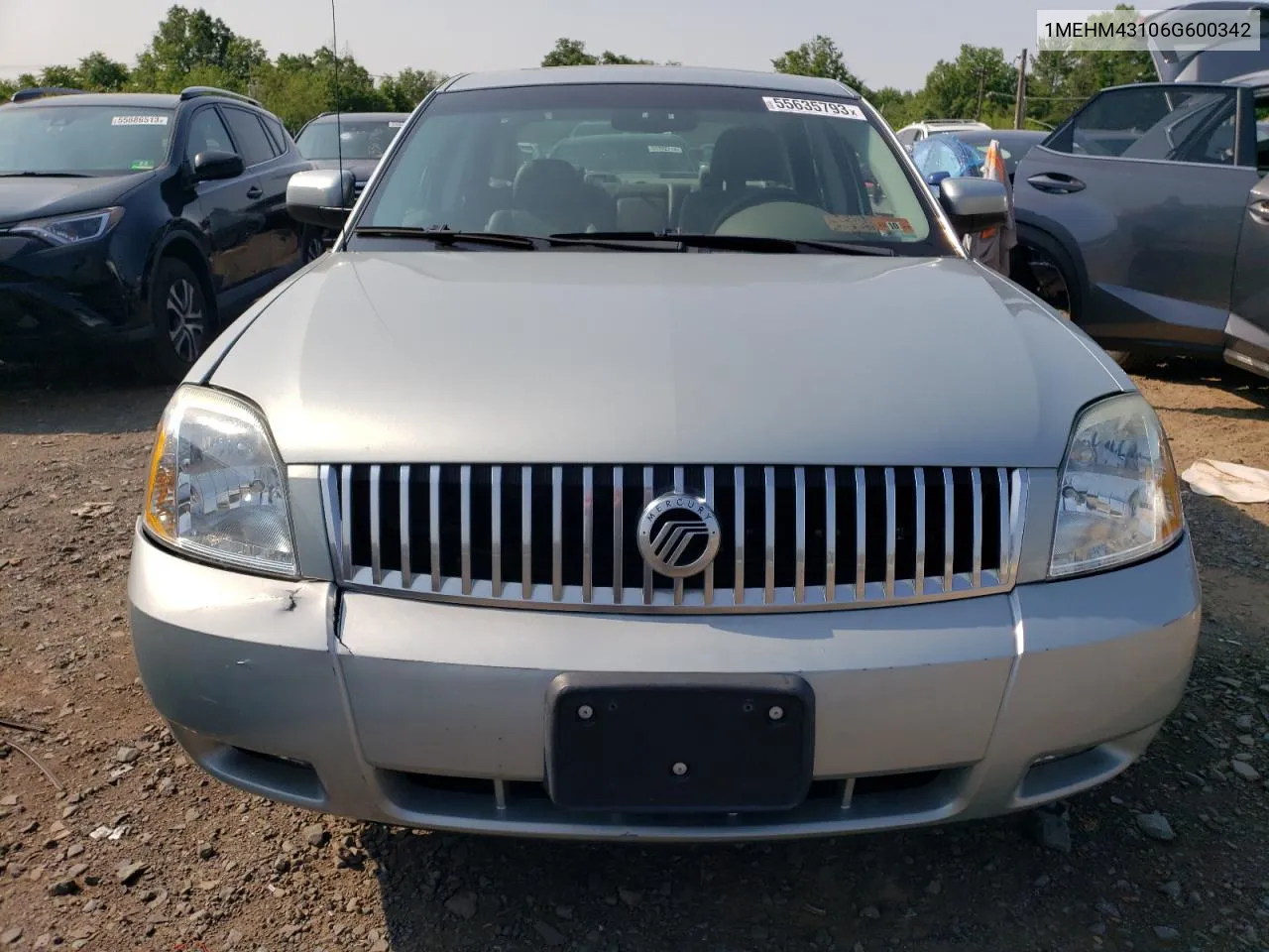 2006 Mercury Montego Premier VIN: 1MEHM43106G600342 Lot: 55635793