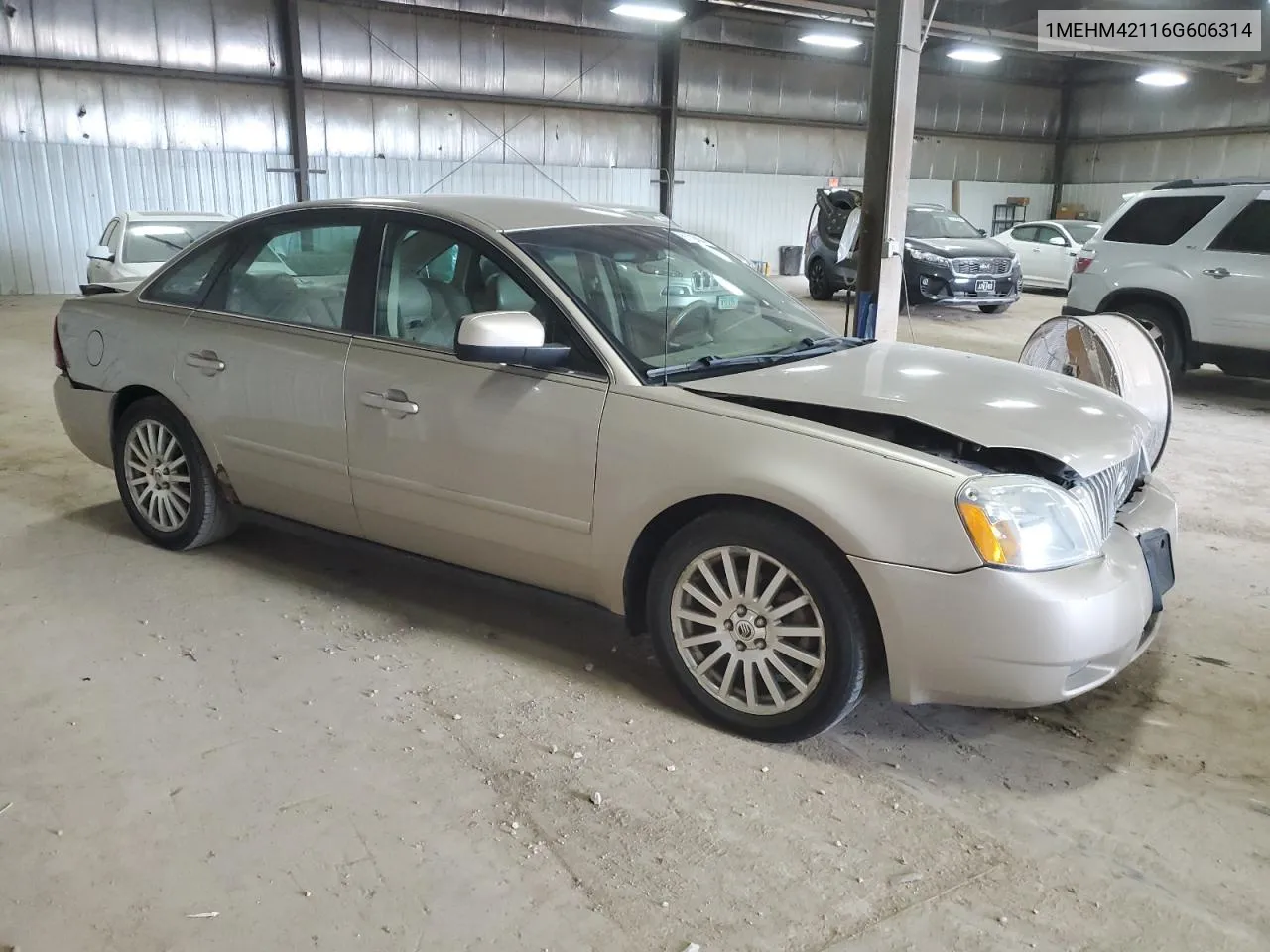 2006 Mercury Montego Premier VIN: 1MEHM42116G606314 Lot: 61118454