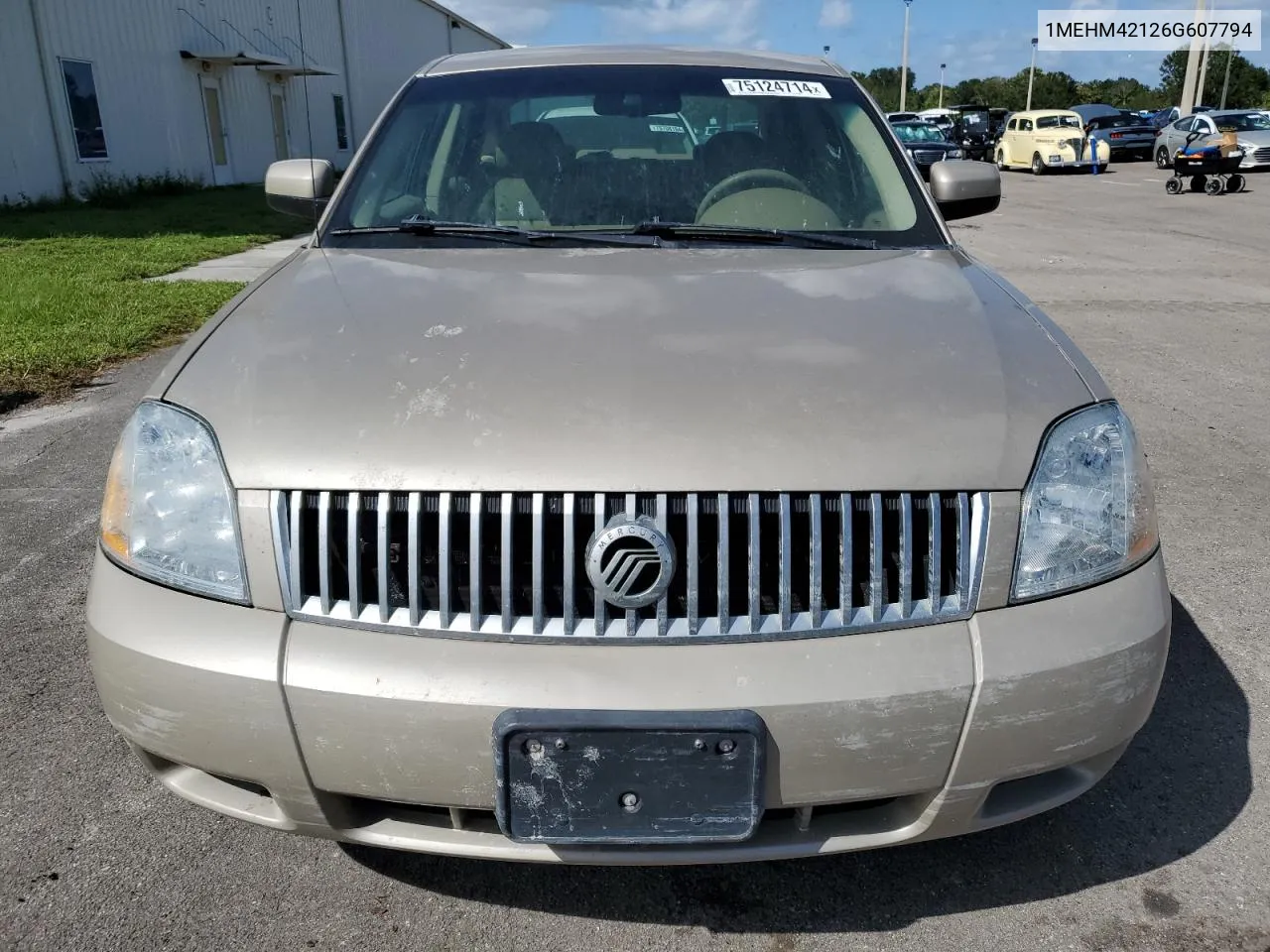 2006 Mercury Montego Premier VIN: 1MEHM42126G607794 Lot: 75124714