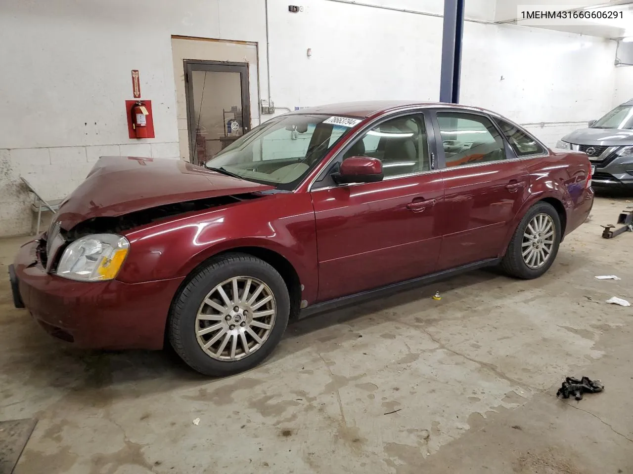 2006 Mercury Montego Premier VIN: 1MEHM43166G606291 Lot: 78663794