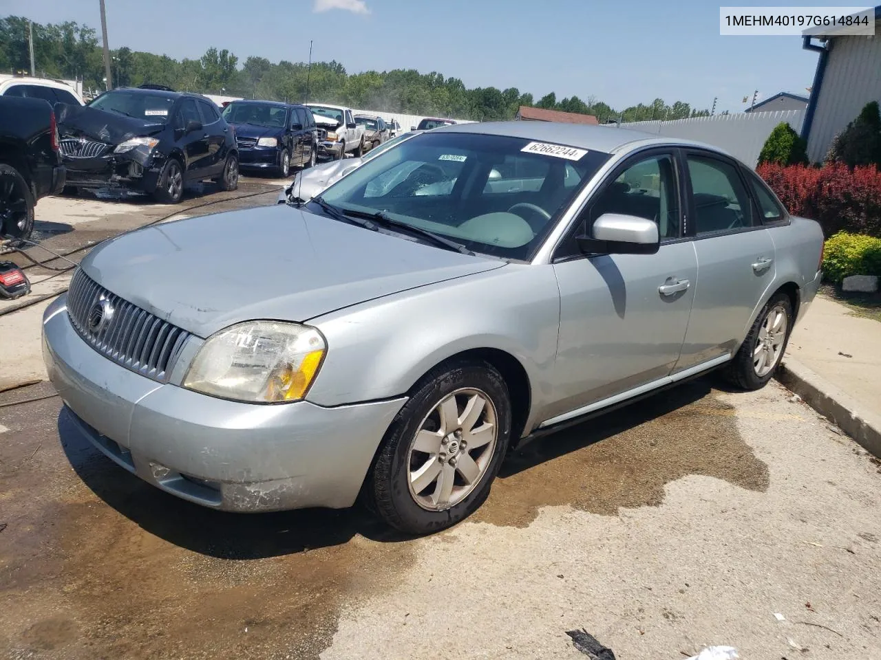 2007 Mercury Montego Luxury VIN: 1MEHM40197G614844 Lot: 62662244