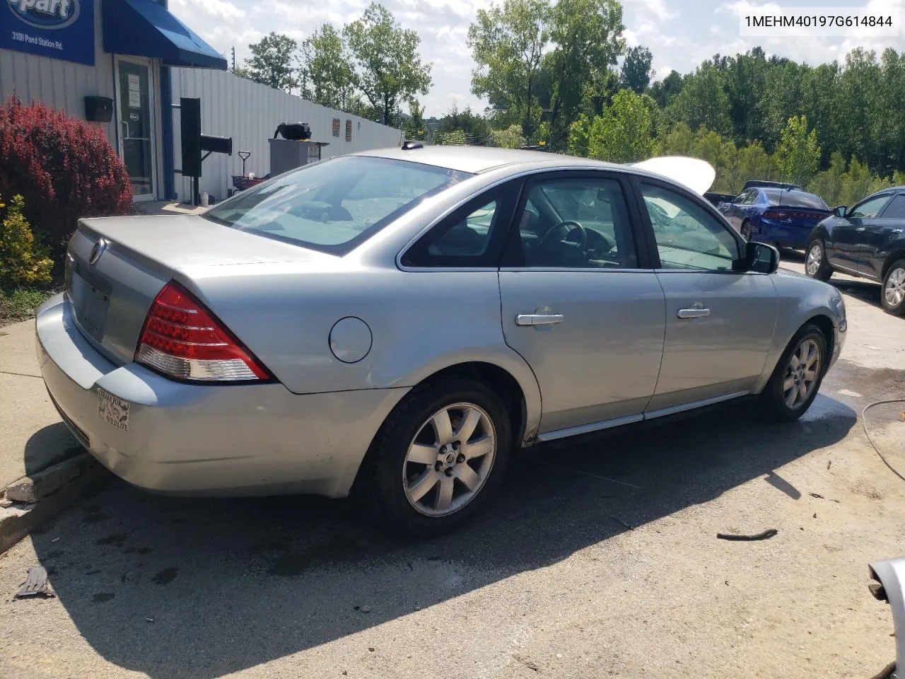 2007 Mercury Montego Luxury VIN: 1MEHM40197G614844 Lot: 62662244