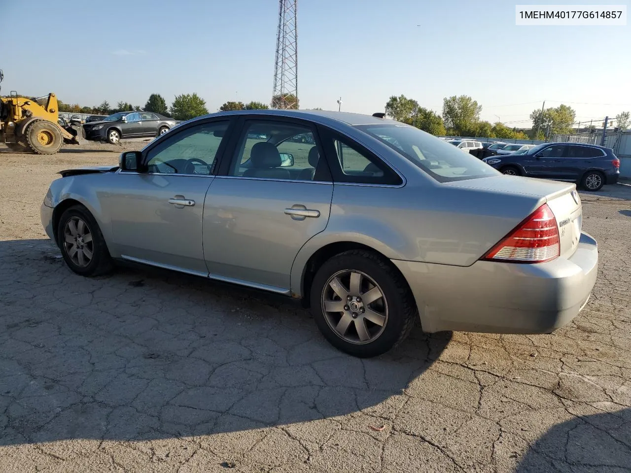 2007 Mercury Montego Luxury VIN: 1MEHM40177G614857 Lot: 71756194