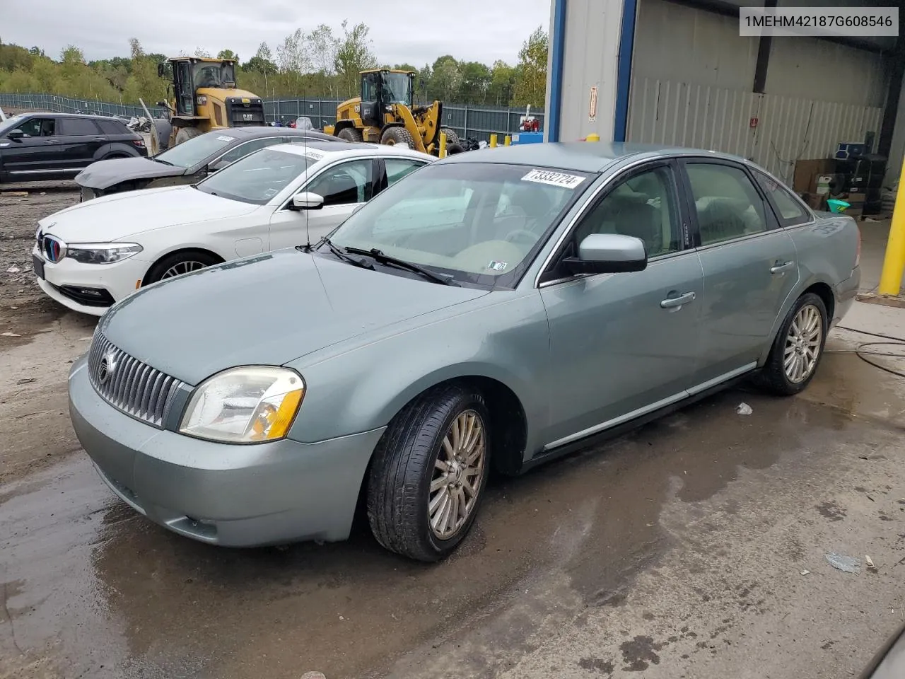 2007 Mercury Montego Premier VIN: 1MEHM42187G608546 Lot: 73332724