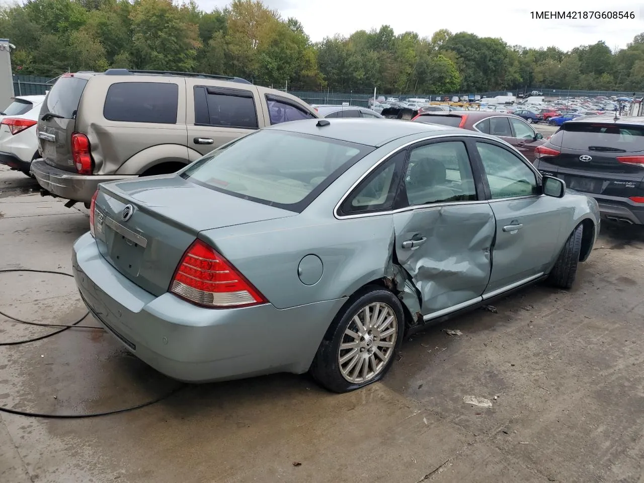 2007 Mercury Montego Premier VIN: 1MEHM42187G608546 Lot: 73332724