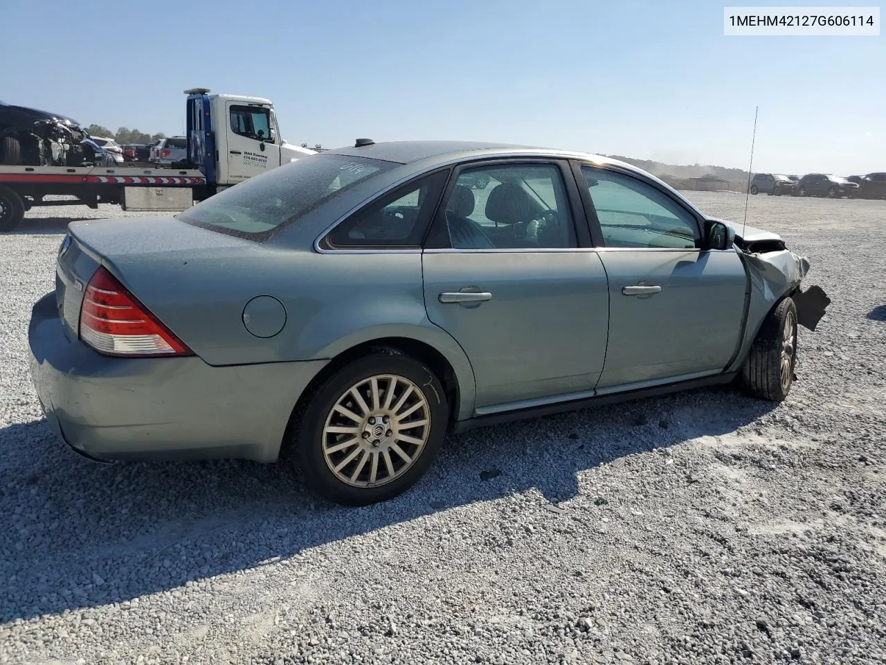 2007 Mercury Montego Premier VIN: 1MEHM42127G606114 Lot: 78127044