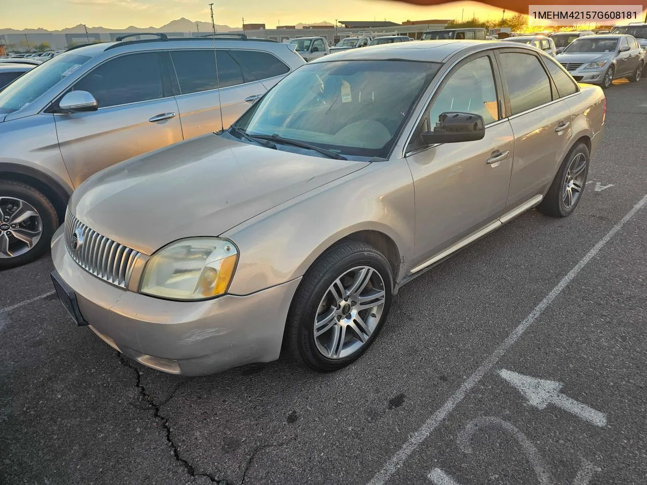 2007 Mercury Montego Premier VIN: 1MEHM42157G608181 Lot: 80172714