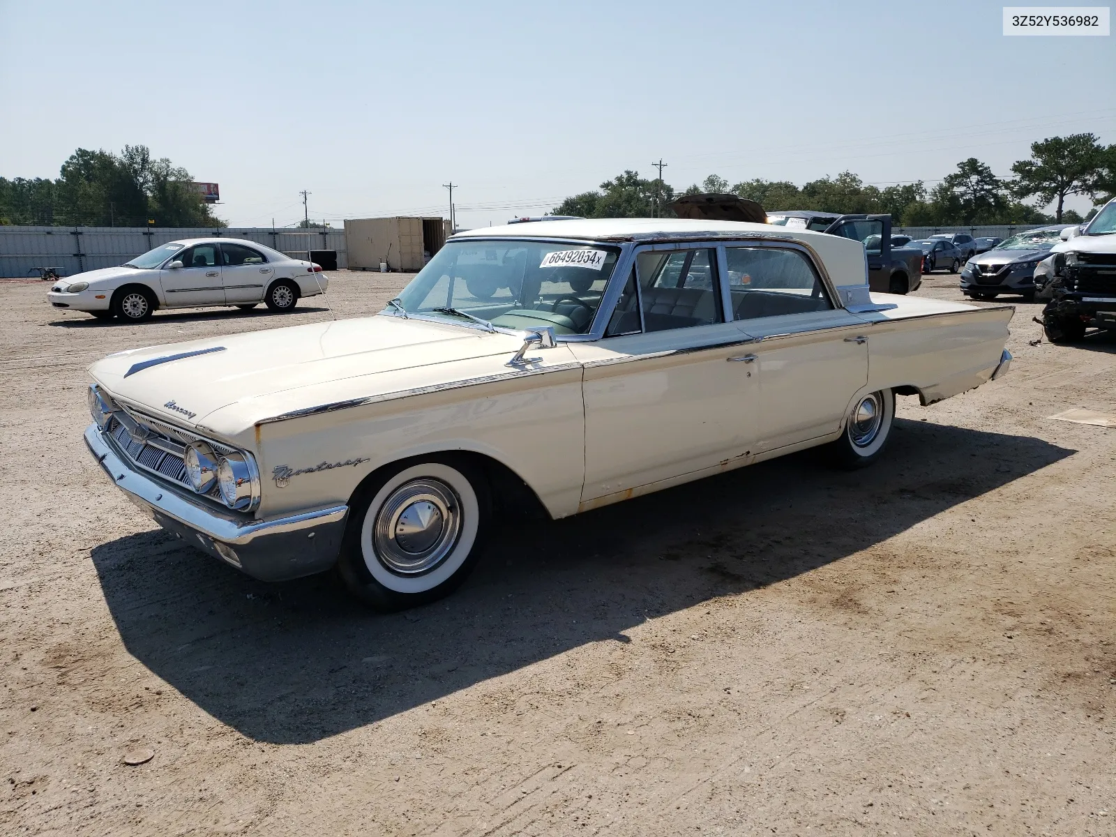 1963 Mercury Monterey VIN: 3Z52Y536982 Lot: 66492054