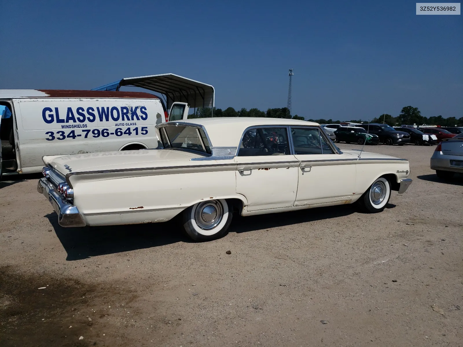 1963 Mercury Monterey VIN: 3Z52Y536982 Lot: 66492054