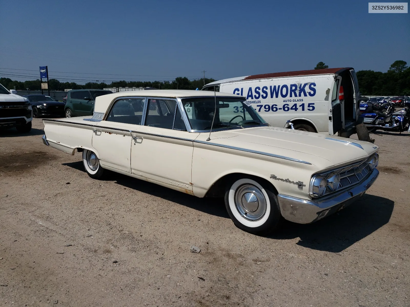 1963 Mercury Monterey VIN: 3Z52Y536982 Lot: 66492054