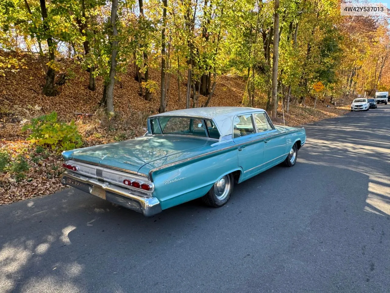 1964 Mercury Monterey VIN: 4W42Y537013 Lot: 79842704