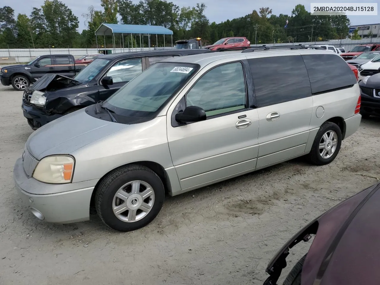 2004 Mercury Monterey VIN: 2MRDA20204BJ15128 Lot: 68244694