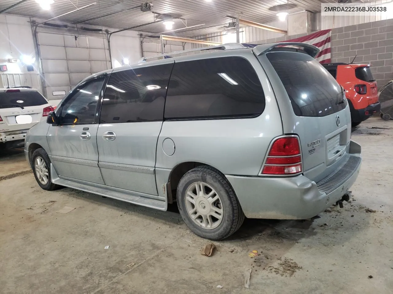 2006 Mercury Monterey Luxury VIN: 2MRDA22236BJ03538 Lot: 44144123