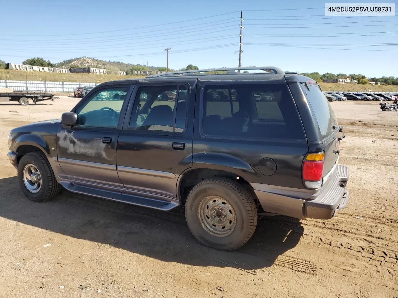 1997 Mercury Mountaineer VIN: 4M2DU52P5VUJ58731 Lot: 69710404