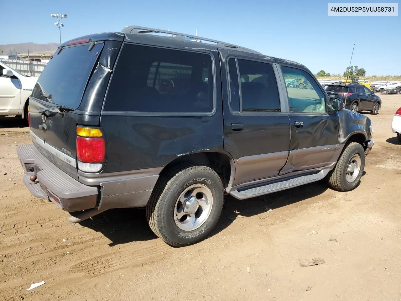 1997 Mercury Mountaineer VIN: 4M2DU52P5VUJ58731 Lot: 69710404