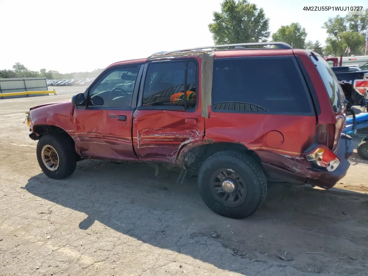 1998 Mercury Mountaineer VIN: 4M2ZU55P1WUJ10727 Lot: 71172504