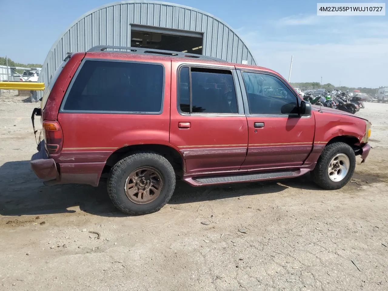 1998 Mercury Mountaineer VIN: 4M2ZU55P1WUJ10727 Lot: 71172504