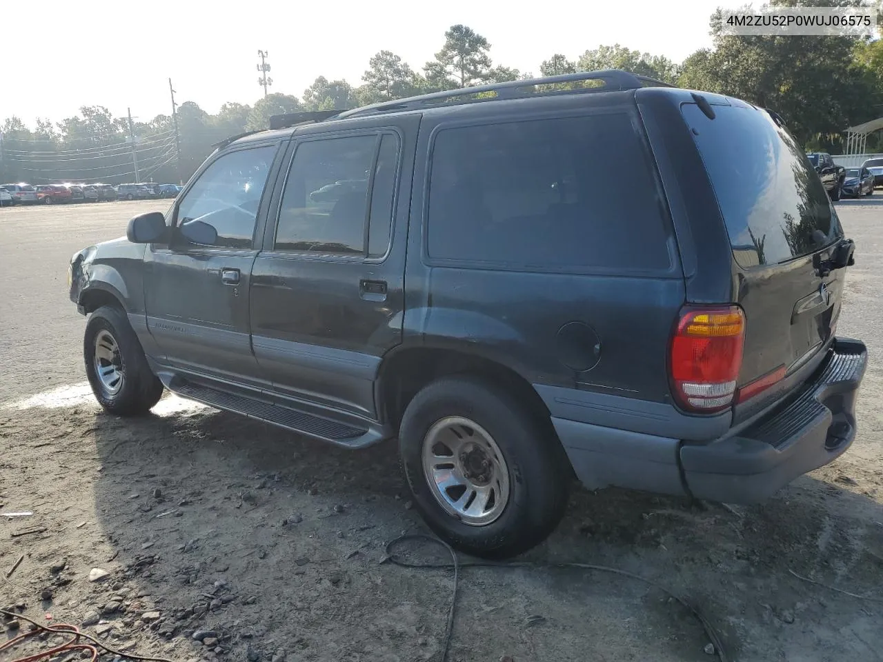 1998 Mercury Mountaineer VIN: 4M2ZU52P0WUJ06575 Lot: 71458184