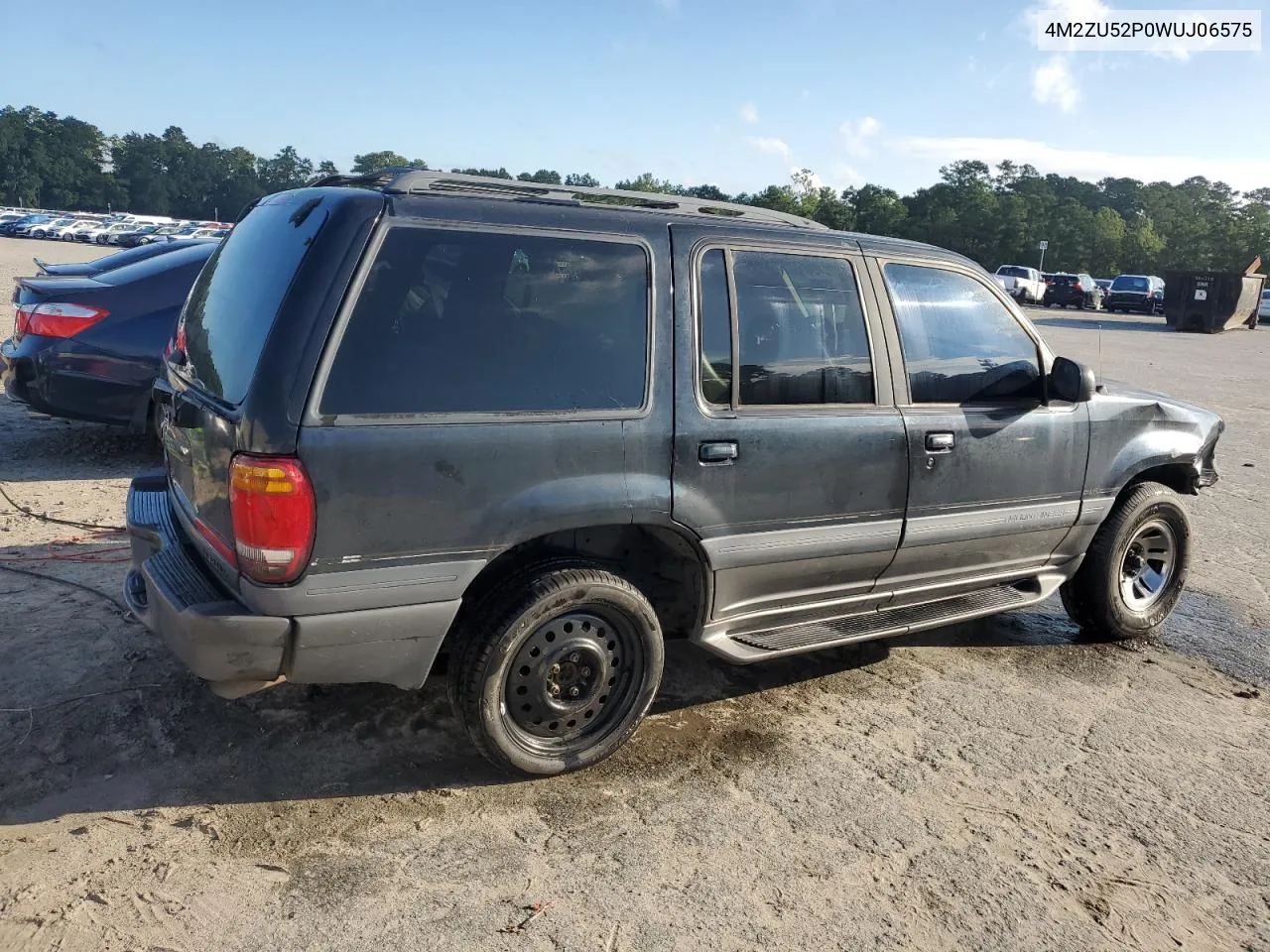 1998 Mercury Mountaineer VIN: 4M2ZU52P0WUJ06575 Lot: 71458184