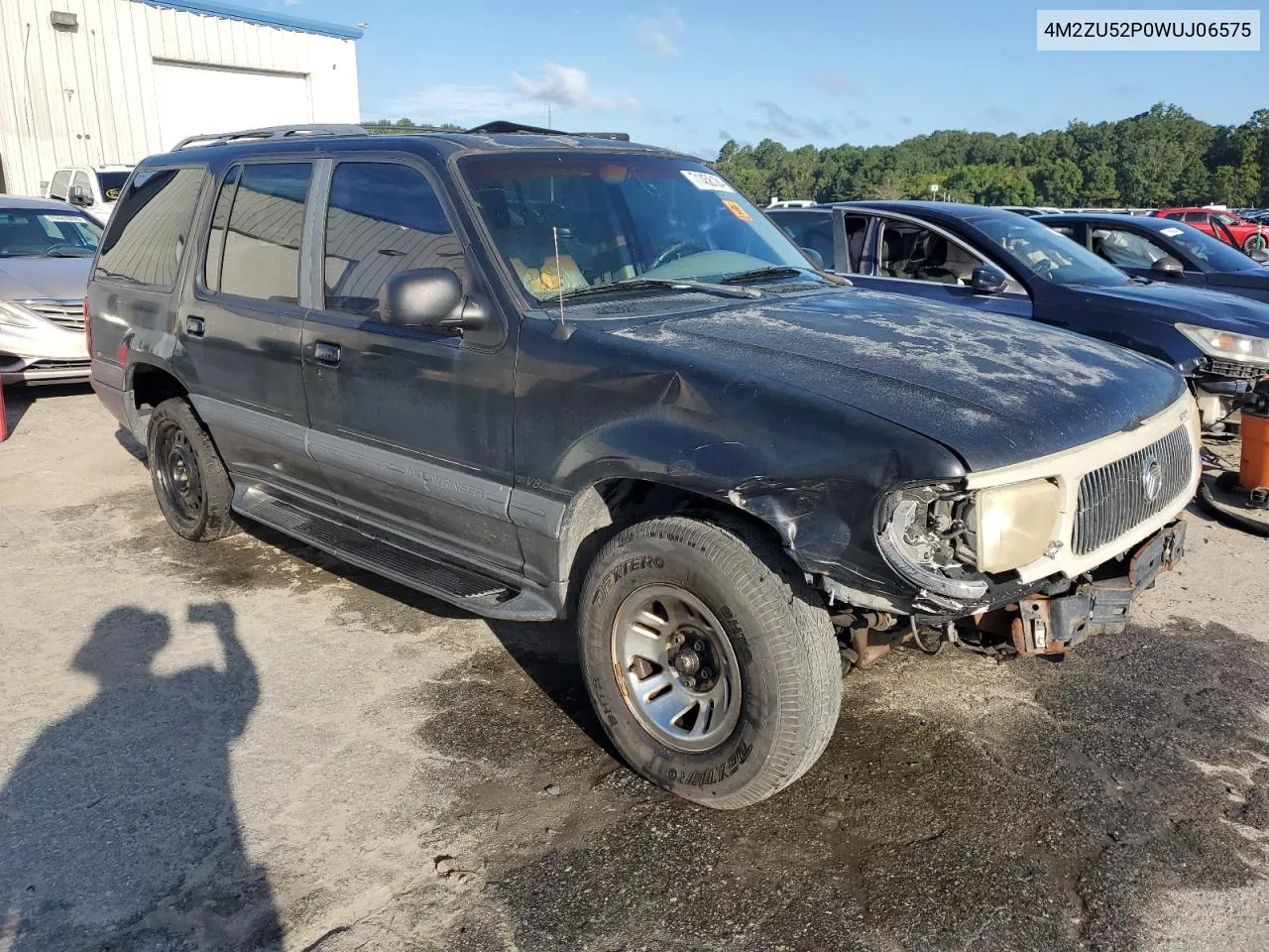 1998 Mercury Mountaineer VIN: 4M2ZU52P0WUJ06575 Lot: 71458184