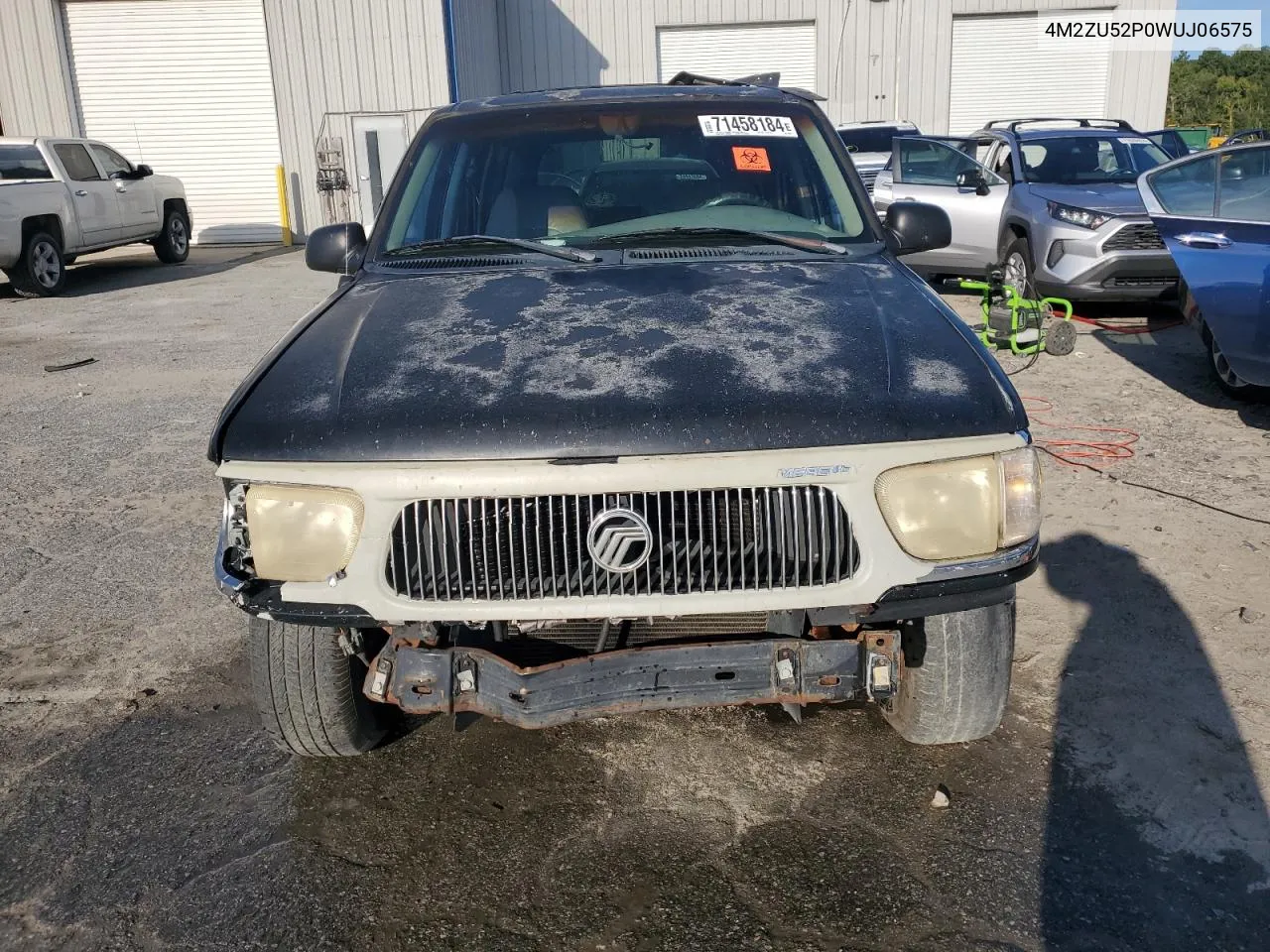 1998 Mercury Mountaineer VIN: 4M2ZU52P0WUJ06575 Lot: 71458184